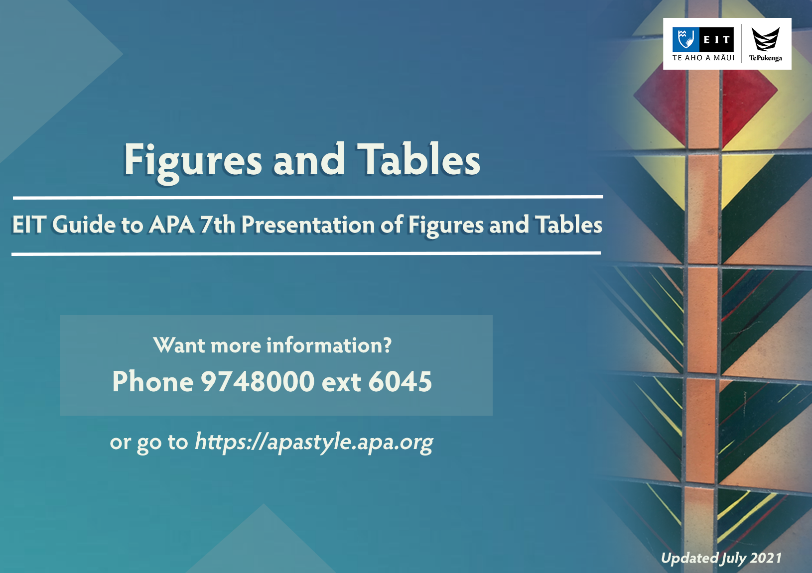 APA Figures and Tables