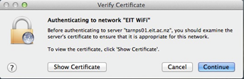 Mac Wireless authenticate to EIT WiFi